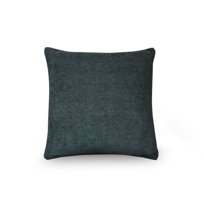 Light Blue and Deep Acqua Blue Reversible Cushion - Duck Feather Insert