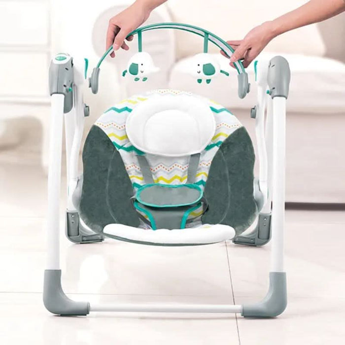 Love N Care Portable Swing Green