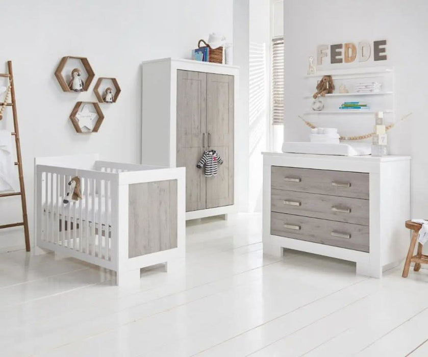 Love N Care Lucca WalllShelf White & Ash