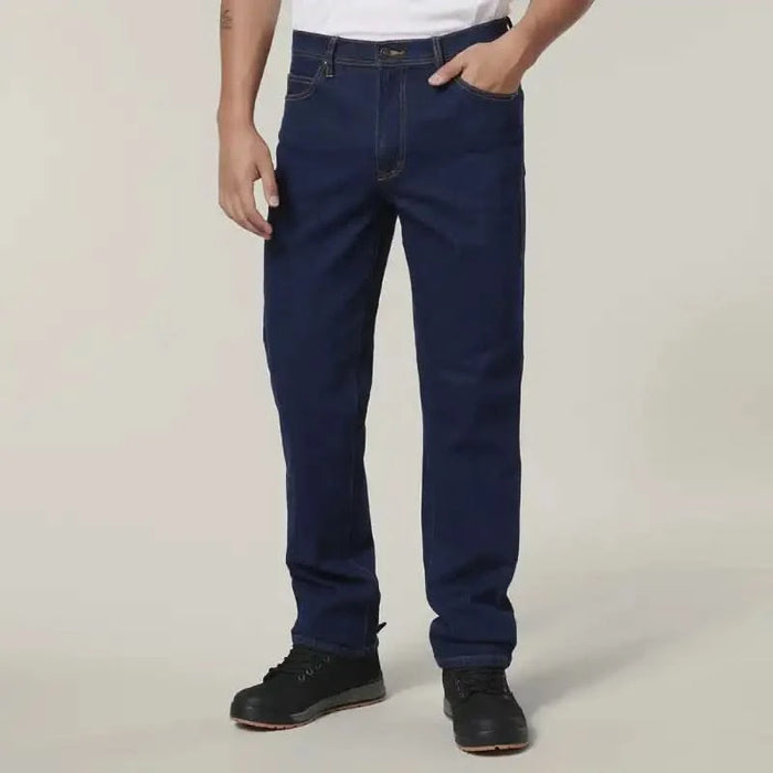 Hard Yakka Straight Leg Stretch Denim Jean