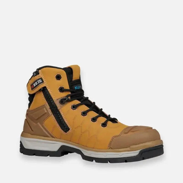 King Gee Quantum Hybrid Zip/Lace Composite Toe Work Boots