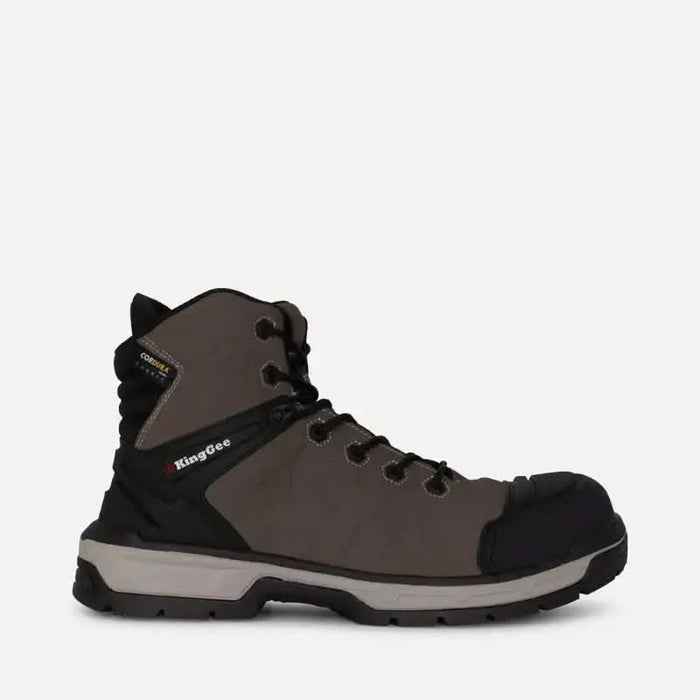 King Gee Quantum Hybrid Zip/Lace Composite Toe Work Boots