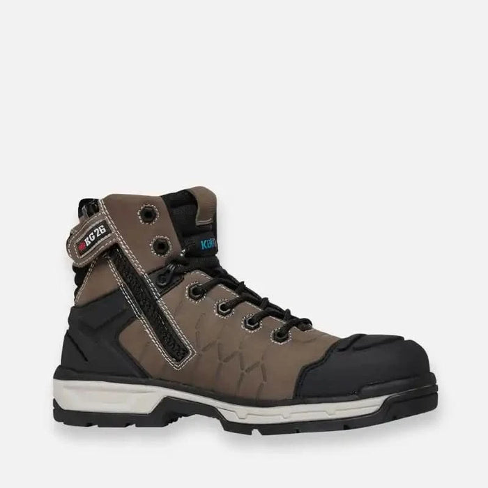 King Gee Quantum Hybrid Zip/Lace Composite Toe Work Boots