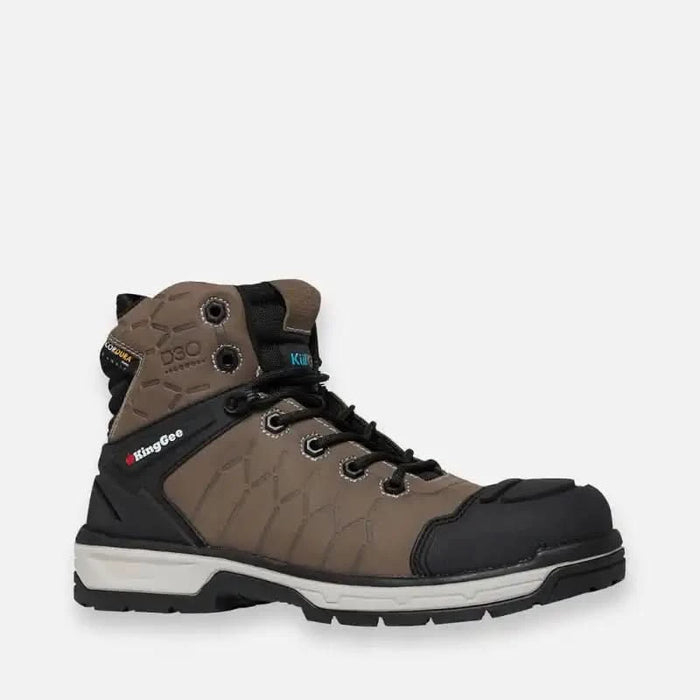 King Gee Quantum Hybrid Zip/Lace Composite Toe Work Boots