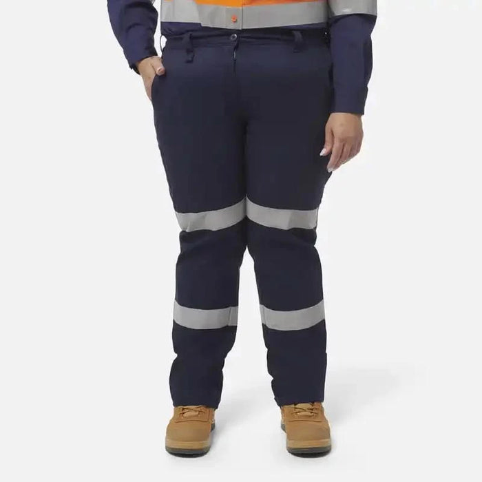 King Gee Women's Stretch Biomotion Reflective Work Pants