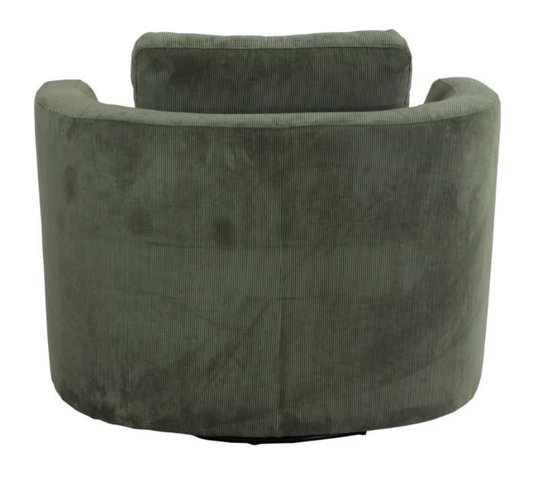 Charlotte Swivel Chair - Olive