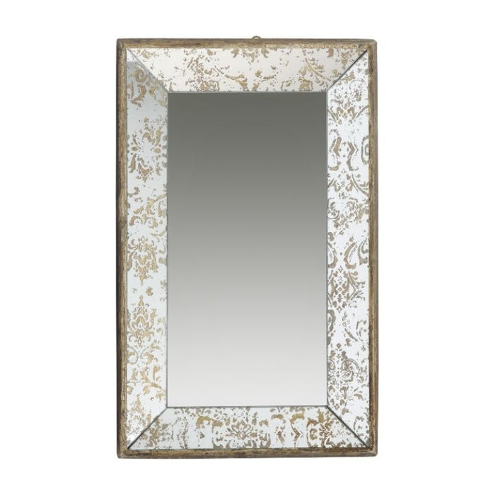 Antique Style Dual-Purpose Tray/Mirror