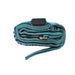 Evening elegance, blue LED-infused dog lead – Light up your path in style