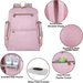 Your On-the-Go Sanctuary - The Gemma Nappy Bag with Smart Organizational Design.