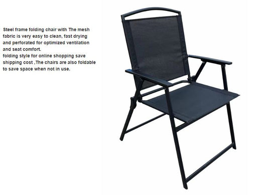 Sophisticated folding chair